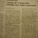 Siedemdziesiecio – cztero letnia zlodziejka