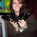 Babcia Maria robi grillowane baklazany