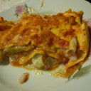 Babcia Maria przygotowala lasagne