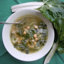 Toskanska zupa z ciecierzycy i bocwiny