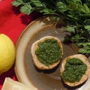 Pesto z lisci marchwi