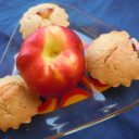 Muffiny brzoskwiniowe vegan