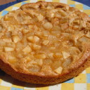 Ciasto vegan z gruszkami karmelizowanymi