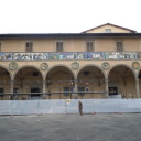 Remont fasady starego szpitala