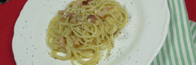 Viva la pasta! cz.21, Spaghetti alla carbonara