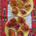 Tartinki czekoladowe z brzoskwiniami