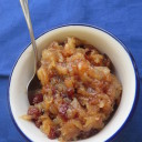 Dżem ananasowo-cebulowy z rodzynkami