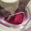 Lody buraczkowe (wersja ze śmietaną)