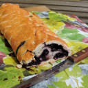 Wegański strudel jagodowy