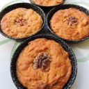 Tortini alla carota, mela e noci