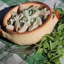 Viva la pasta! cz.36, Penne żytnie z rukolą i serem philadelphia