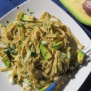 Viva la pasta, cz.43 Tagliatelle zbożowe z awocado