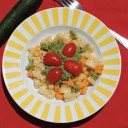 Viva la pasta! cz.58, Trzykolorowy makaron z pesto ogórkowym
