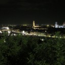Piazzale Michelangelo wieczorową porą