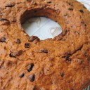 Ciasto dyniowe z rodzynkami, słonecznikiem i czekoladą