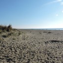 Na plaży w listopadzie