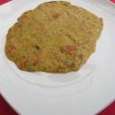 Zielono-czerwone naleśniki