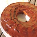 Ciasto kukurydziane z gruszkami