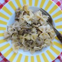 Viva la pasta! cz.68, Farfalle z bakłażanem i cebulą
