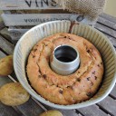 Ciasto ziemniaczane z łezkami czekoladowymi i rodzynkami