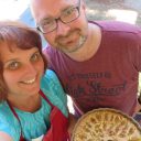 Ciasto z figami i masą migdałową