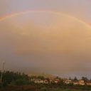 Niedzielna tęcza nad Pistoią