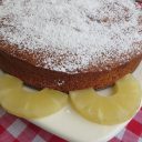 Ciasto ananasowe z mąki kukurydzianej