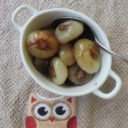 Duszone cebule borettane w sosie słodko-kwaśnym