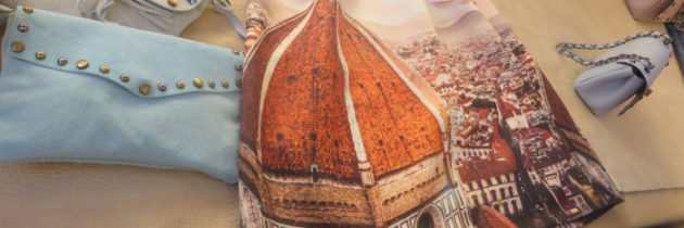 Sukienka z motywami florenckimi