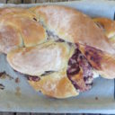 Włoska strucla z dzemem i rodzynkami