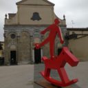 Nowinki na placu Świętego Bartłomieja w Pistoi