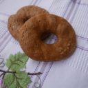 Ciambelle czyli oponki, tym razem z mąki kasztanowej