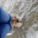 Dzień na plaży w Viareggio