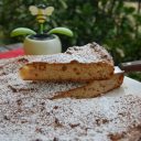 Ciasto migdałowe z ricottą i miodem