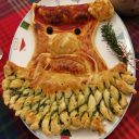 Mikołaj ze szpinakiem i mozzarellą