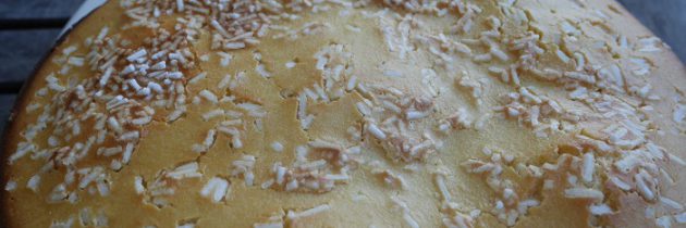 Ciasto cytrynowe z mąką kukurydzianą