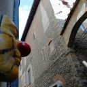 Drugi klown na murze w Pistoi