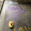 Odkryty trzeci klown na murze