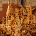 Szopka w Katedrze z korzenia drzewa oliwnego