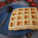 Włoski waffel z dodatkiem mąki kukurydzianej