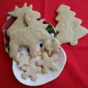 Kruche ciastka bożonarodzeniowe z mąki gryczanej