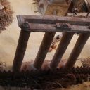 Szopka z otrębów w Katedrze