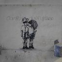 Street artist l_db i zaułek Volta Tonti