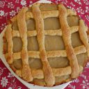 Kruche ciasto z jabłkami i kremem orzechowym