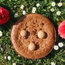 Żytnie ciasto z ciasteczkami amaretti