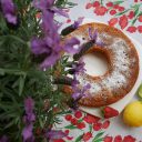 Ciasto kukurydziane z truskawkami