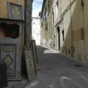 Tłumy na targu staroci w Pistoi