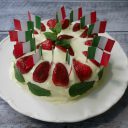 Tort trzykolorowy. Włoskie barwy