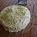 Ciasto z kremem pistacjowym