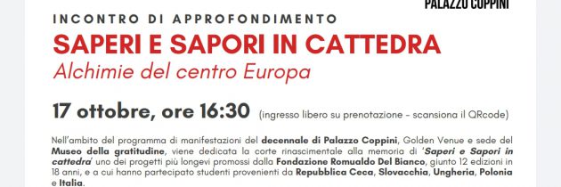 Florencja: Wydarzenie „Saperi e Sapori in cattedra – Alchimie del centro Europa” również z polskimi degustacjami
